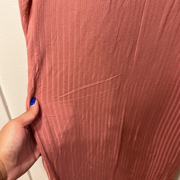 Rose pink/ Mauve midi dress sz M/L - Picture 6 of 6